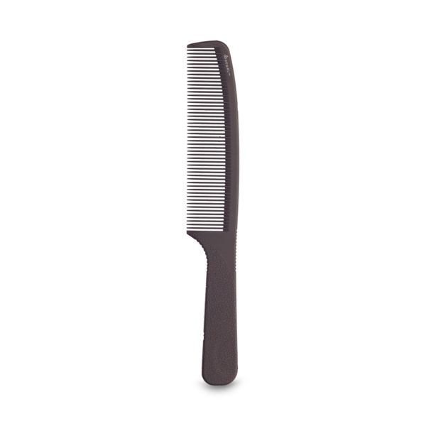 Dewal Pro Расческа рабочая с ручкой Super thin, средняя, черная, 20,5 см купить - 0