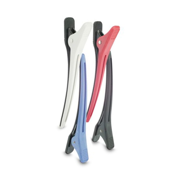 Dewal Pro Зажим для волос, цветной, пластик, 12,4 см, 4 шт купить - 0