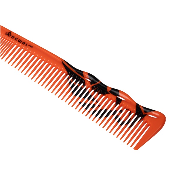 Dewal Pro Расческа для стрижки BARBER STYLE, комбинированная, 19 см купить - 2
