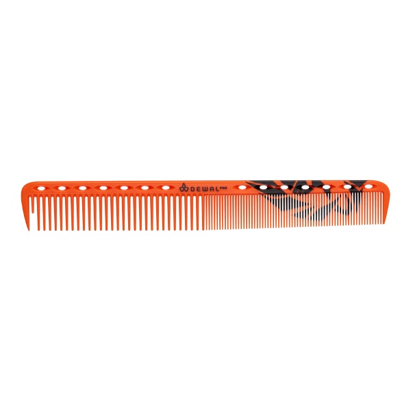 Dewal Pro Расческа для стрижки BARBER STYLE, комбинированная, 18 см купить - 0