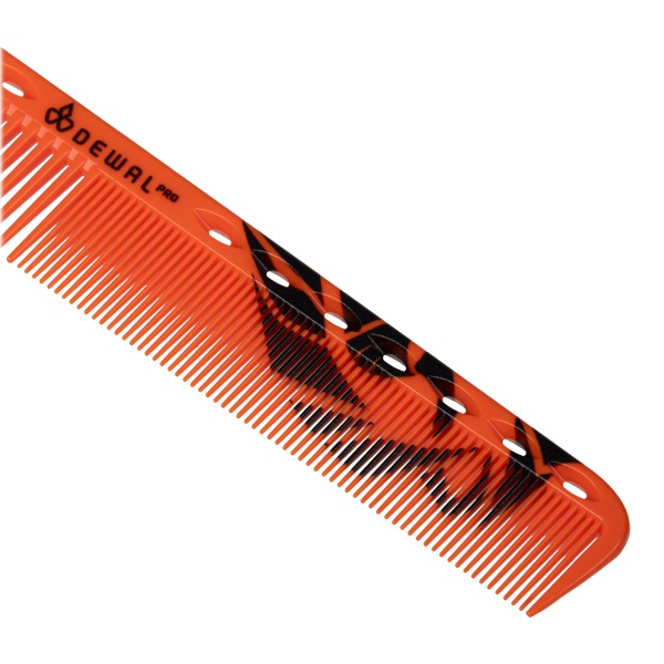 Dewal Pro Расческа для стрижки BARBER STYLE, комбинированная, 18 см купить - 2
