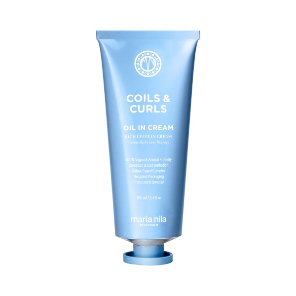 Maria Nila Несмываемый крем-уход для вьющихся волос Coils & Curls Oil in Cream, 100 мл купить - 0