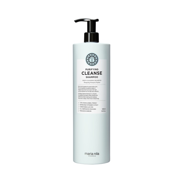 Maria Nila Глубоко очищающий шампунь Абсолютная чистота Purifying Cleanse Shampoo, 1000 мл купить - 0