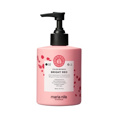 Maria Nila Тонирующая маска Алый красный 0.66 Colour Refresh Bright Red, 300 мл купить