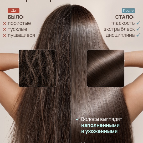 PRODIVA Набор для блеска и гладкости волос EXTRA SHINE BOTOX купить - 5