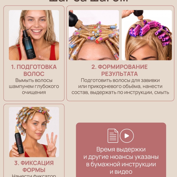 PRODIVA Набор для прикорневого объема и завивки волос для осветленных, ослабленных или поврежденных волос CURLY INTENSE №2 купить - 6