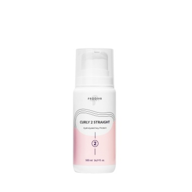 PRODIVA 2 Фиксатор для полуперманентного выпрямления Curly 2 Straight, 100 мл купить