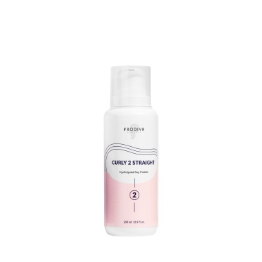 PRODIVA 2 Фиксатор для полуперманентного выпрямления Curly 2 Straight, 200 мл купить