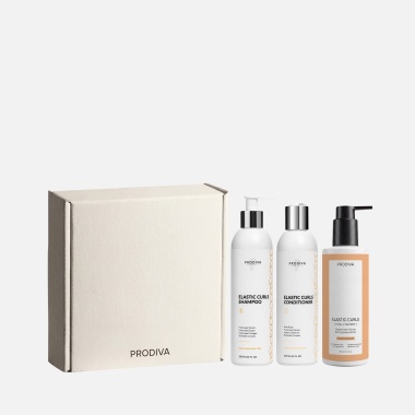 PRODIVA НАБОР ИДЕАЛЬНЫЕ ЛОКОНЫ: шампунь ELASTIC CURLS + кондиционер ELASTIC CURLS + гель ELASTIC CURLS купить