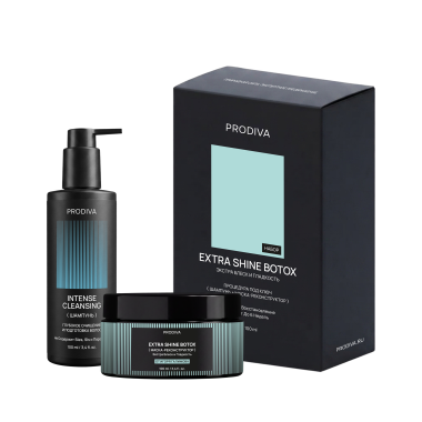PRODIVA Набор для блеска и гладкости волос EXTRA SHINE BOTOX купить