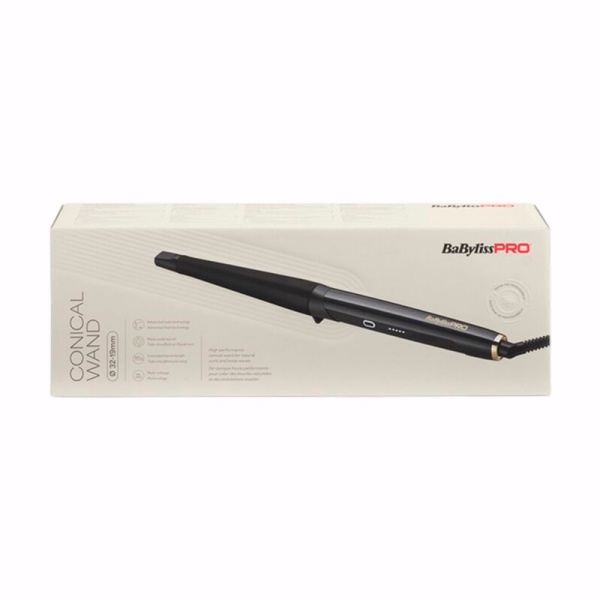 BaByliss Pro Плойка-конус для волос с покрытием Черный оксид, с терморегулятором, 19-32 мм купить - 5