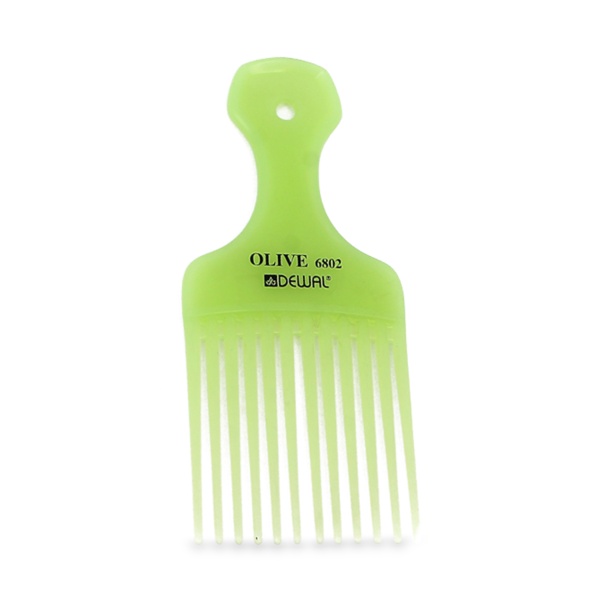 Dewal Pro Гребень моделирующий Olive, антистатик, Зеленый, 6,7 х 15,8 см купить - 0