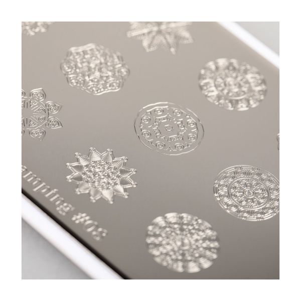 Swanky Stamping Пластина для стемпинга, №008 купить - 0