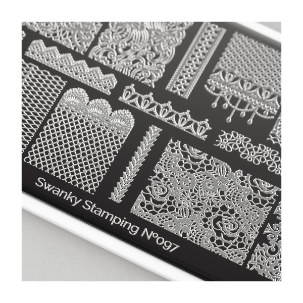Swanky Stamping Пластина для стемпинга, №097 купить - 0
