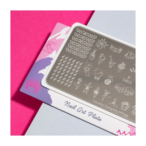 Swanky Stamping Пластина для стемпинга, №098 купить - 0