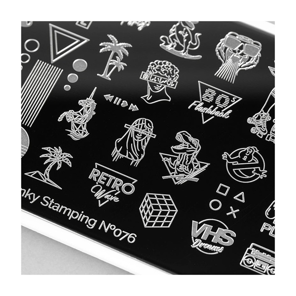 Swanky Stamping Пластина для стемпинга, №076 купить - 0