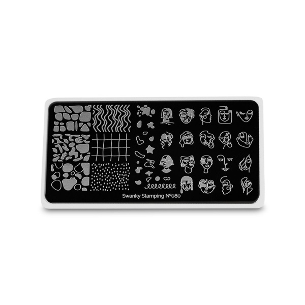 Swanky Stamping Пластина для стемпинга, №080 купить - 0