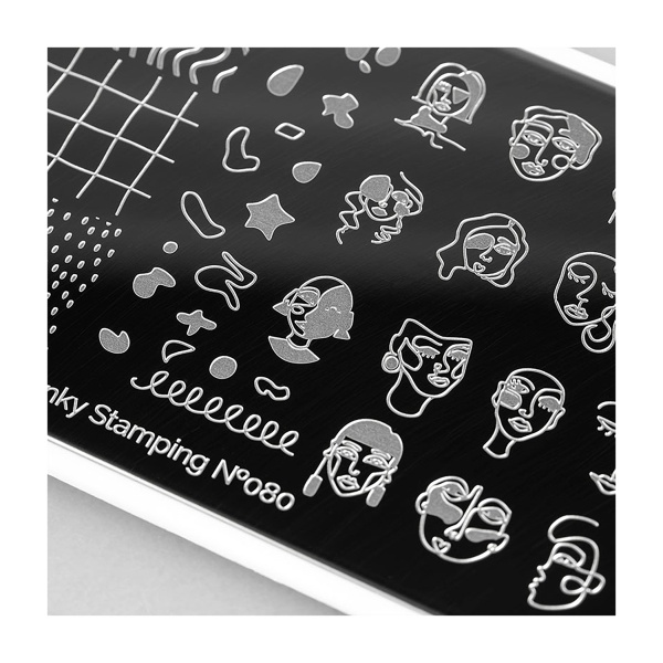 Swanky Stamping Пластина для стемпинга, №080 купить - 0