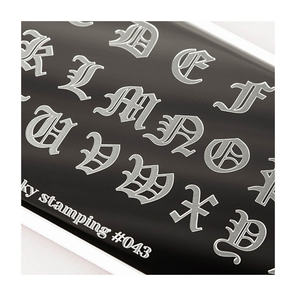 Swanky Stamping Пластина для стемпинга, №043 купить - 0