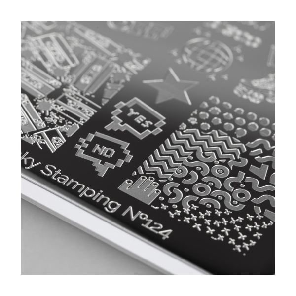 Swanky Stamping Пластина для стемпинга 6x6, №124 купить - 0