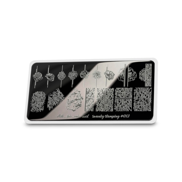 Swanky Stamping Пластина для стемпинга Arti For You, №013 купить - 0