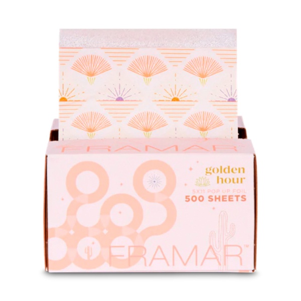 Framar Вытяжная фольга с тиснением Волшебный час Pop Ups Golden Hour, 12,5 х 28 см, 500 листов купить - 0