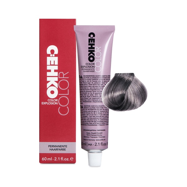 C:ehko Крем-краска для волос Color Explosion, 00/2 Пепельный Asch, 60 мл купить - 0