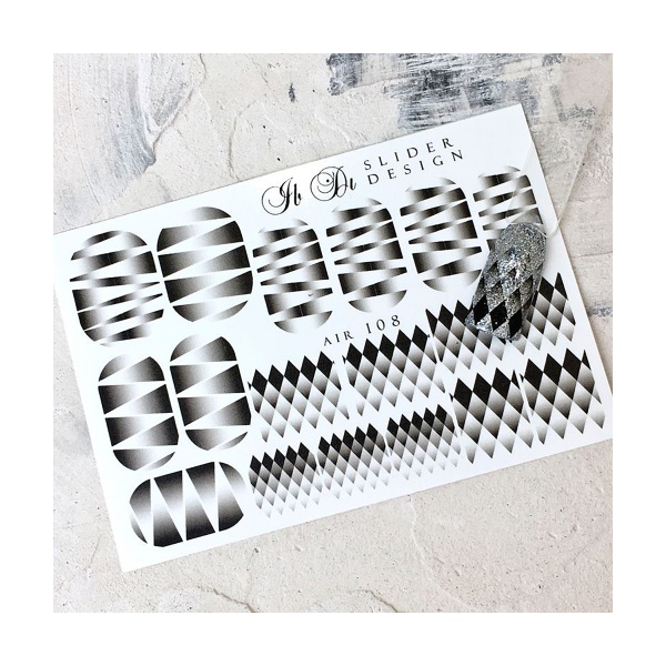 Ibdi Nails Слайдер-дизайн Air, №108 купить - 0