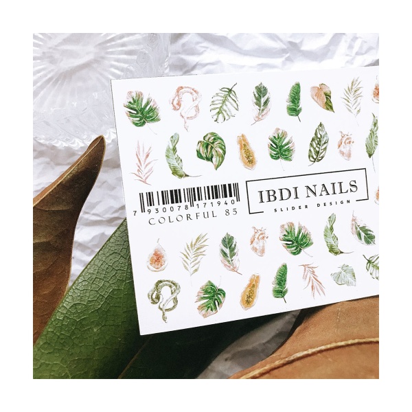 Ibdi Nails Слайдер-дизайн Colorful, №085 купить - 0