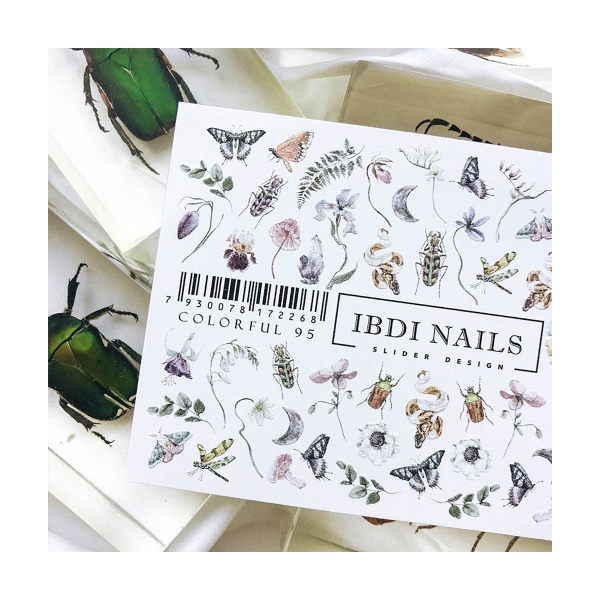 Ibdi Nails Слайдер-дизайн Colorful, №095 купить - 0