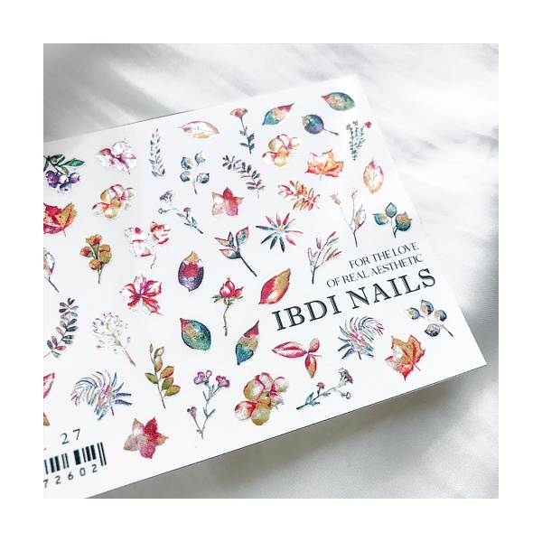 Ibdi Nails Слайдер-дизайн Air Foil, №027 купить - 0