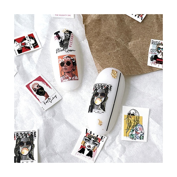 Ibdi Nails Слайдер-дизайн Colorful, №144 купить - 0