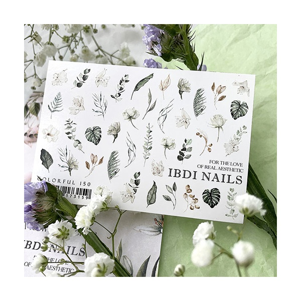 Ibdi Nails Слайдер-дизайн Colorful, №150 купить - 0