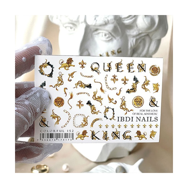 Ibdi Nails Слайдер-дизайн Colorful, №152 купить - 0