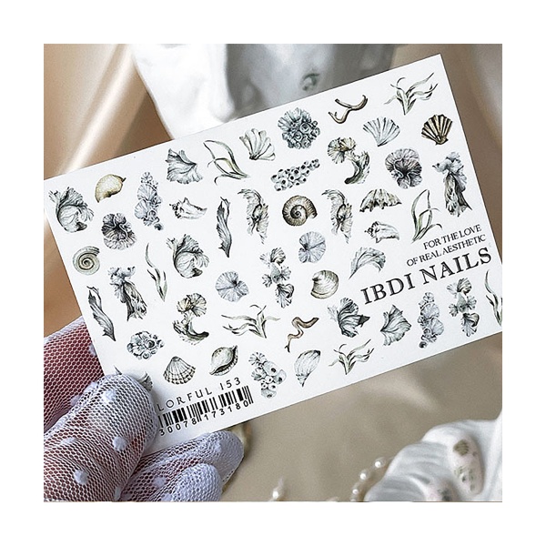 Ibdi Nails Слайдер-дизайн Colorful, №153 купить - 0