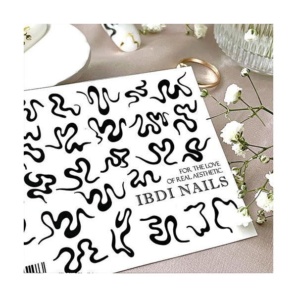 Ibdi Nails Слайдер-дизайн на прозрачной пленке, №548 купить - 0