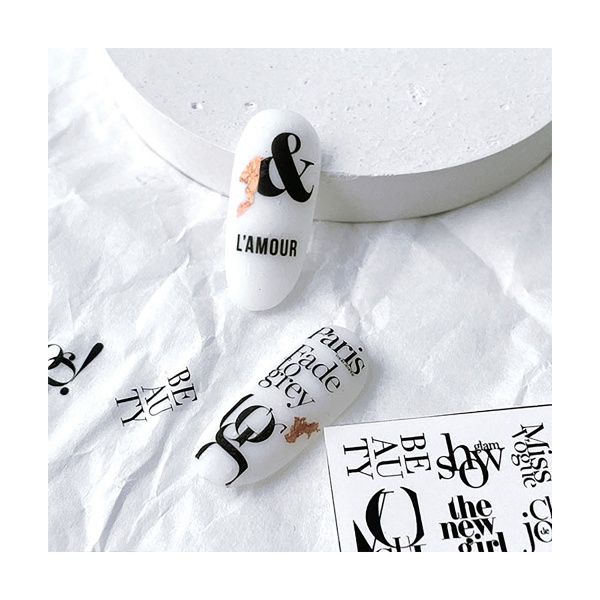 Ibdi Nails Слайдер-дизайн на прозрачной пленке, №550 купить - 0