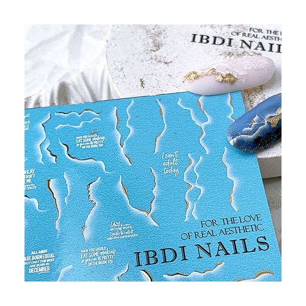 Ibdi Nails Слайдер-дизайн Air Foil, №038 купить - 0
