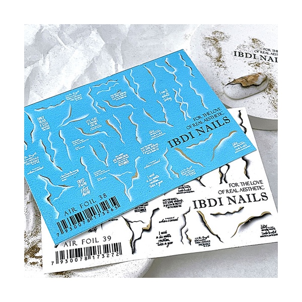 Ibdi Nails Слайдер-дизайн Air Foil, №039 купить - 0