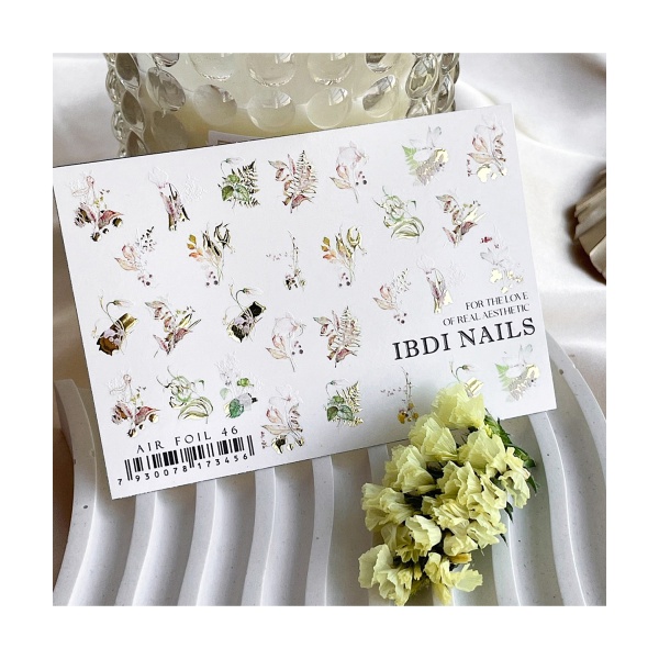 Ibdi Nails Слайдер-дизайн Air Foil, №046 купить - 0