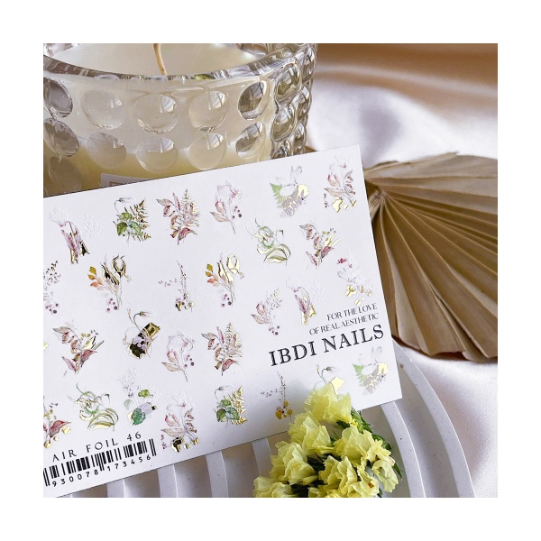 Ibdi Nails Слайдер-дизайн Air Foil, №046 купить - 0