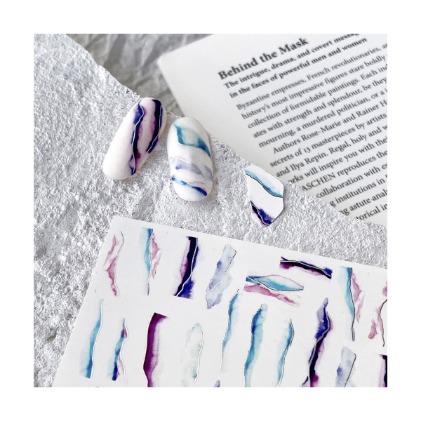 Ibdi Nails Слайдер-дизайн Air Foil, №047 купить - 0