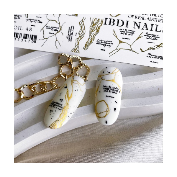 Ibdi Nails Слайдер-дизайн Air Foil, №048 купить - 0
