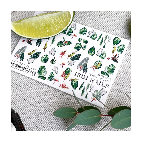 Ibdi Nails Слайдер-дизайн Colorful, №163 купить - 0