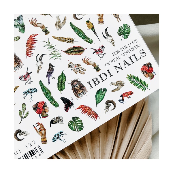 Ibdi Nails Слайдер-дизайн Colorful, №122 купить - 0