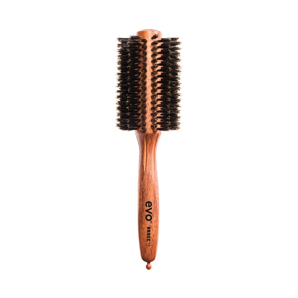 Evo Круглая щетка с натуральной щетиной для волос [Брюс] Bruce 28 Natural Bristle Radial Brush, 28 мм купить - 0