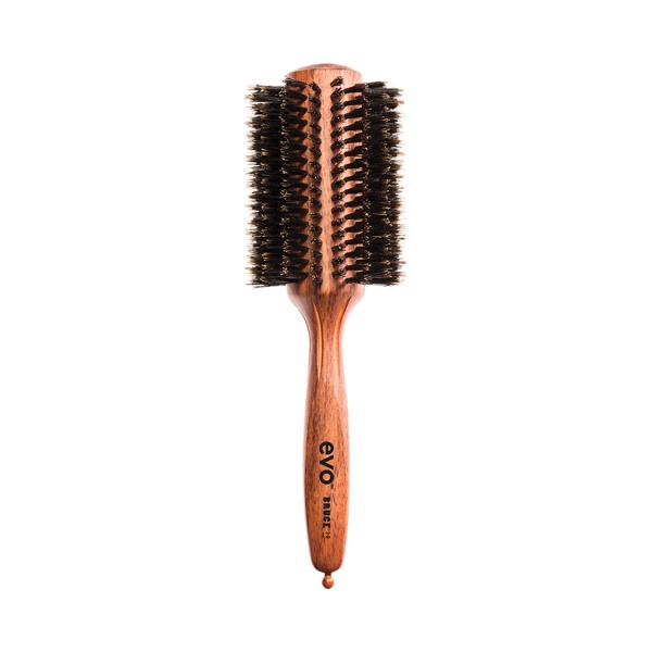 Evo Круглая щетка с натуральной щетиной для волос [Брюс] Bruce 38 Natural Bristle Radial Brush, 38 мм купить - 0