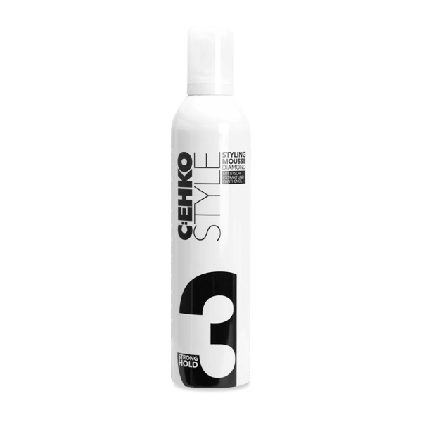 C:ehko Пена для укладки волос Диамант Style Styling Mousse Diamond, 400 мл купить - 0