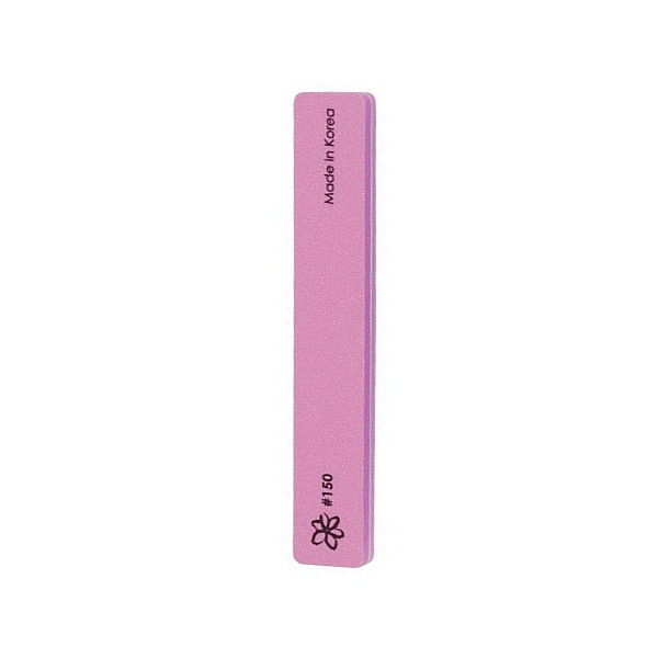Irisk Professional Пилка для шлифовки широкая, Б302-04, 150/150 грит, розовая купить - 0