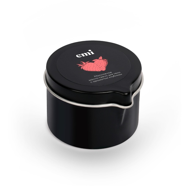 E.Mi Свеча массажная с ароматом клубники SPA, 30 гр купить - 0